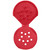 Spice Cap 43/400 Red PP Dispensing Cap, 10 Holes No Liner - Sample