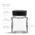 3.4 oz Square Glass Spice Jar with 5 Holes Dispensing Cap