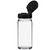 3.4 oz Round Glass Spice Jar with 10 Holes Dispensing Cap
