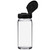 3.4 oz Round Glass Spice Jar with 5 Holes Dispensing Cap