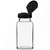 8 oz Orleans Square Jar with 10 Holes Dispensing Cap