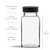 8 oz Orleans Square Jar with 5 Holes Dispensing Cap