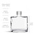 8.5 oz Matic Glass Bottle Clear with 28/400 Smooth Screw Cap Dimensions