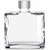 8.5 oz Matic Glass Bottle Clear with 28/400 Smooth Screw Cap