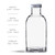 16 oz Wide Mouth Roma Glass Bottle with 43/400 Aluminum Cap | PE Liner