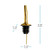 Stainless Steel Metal Pourer Gold Dimensions