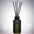Reed Diffuser Screw Cap 28/410, Aluminum Black Pearl Finish with Leak Proof PE Liner with Frosted Vintage Green Bottle and Black Reeds