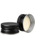 Screw Cap 28/410, Black Finish Metal with Silicone Liner