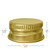 Screw Cap 28/410, Antique Gold Metal with PE Liner Dimensions