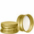 Screw Cap 28/410, Antique Gold Metal with PE Liner
