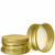 Screw Cap 28/410, Antique Gold Metal with Silicone Liner