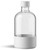 8 oz Apothecary Grip™ Silicone Boot, Matte White with Apothecary Bottle and Smooth White Screw Cap