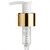 Rave White Pump 28/410 1.5ml Output, PP with Gold Metal Collar - Left Right Head