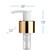 Rave White Pump 28/410 1.5ml Output, PP with Gold Metal Collar - Left Right Head