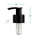 Rave Matte Black Pump 28/410 2ml Output, PP Smooth Skirt - Left Right Head Dimensions