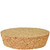 Tapered Cork, Agglomerated, 2.2" Top Diam, 1.89" Bottom Diam, 0.6" H
