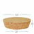 Tapered Cork, Agglomerated, 2.2" Top Diam, 1.89" Bottom Diam, 0.6" H Dimensions