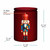 Nutcracker on Frosted Red Jar - Mix Case Dimensions