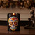 Kaleido Sugar Skull on Black Jar – Mix Case by Skeleton Bookend