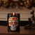 Kaleido Sugar Skull on Black Jar