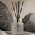 Matic Reed Diffuser Bottle Set, Gold Screw Cap, 8.5 oz Frosted with Pumice