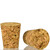 Tapered Agglomerated Cork 15/16" Top Diam, 11/16" Bottom Diam, 1 1/16" H