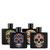 Kaleido Sugar Skull Reed Diffuser Bottle Set, Black – Mix Case