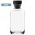 Apothecary Reed Diffuser Bottle Set, Black Cork, 4 oz NEW