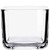 16 oz Lexington Cube Glass Container - Sample