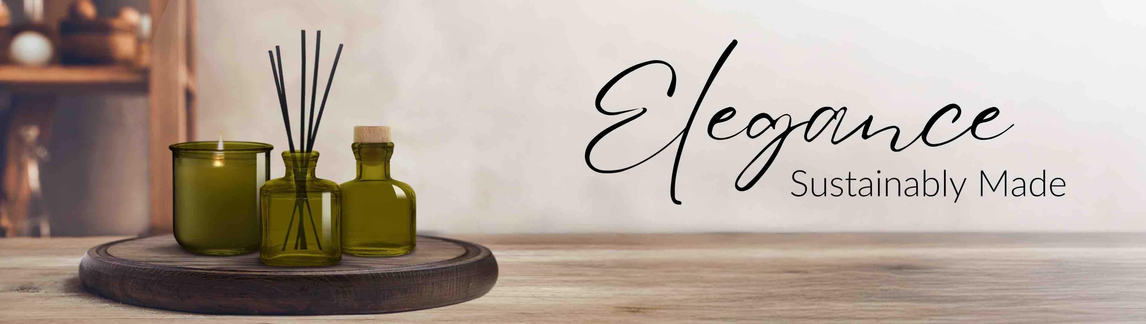 100 Percent Recycled Home Fragrance Containers