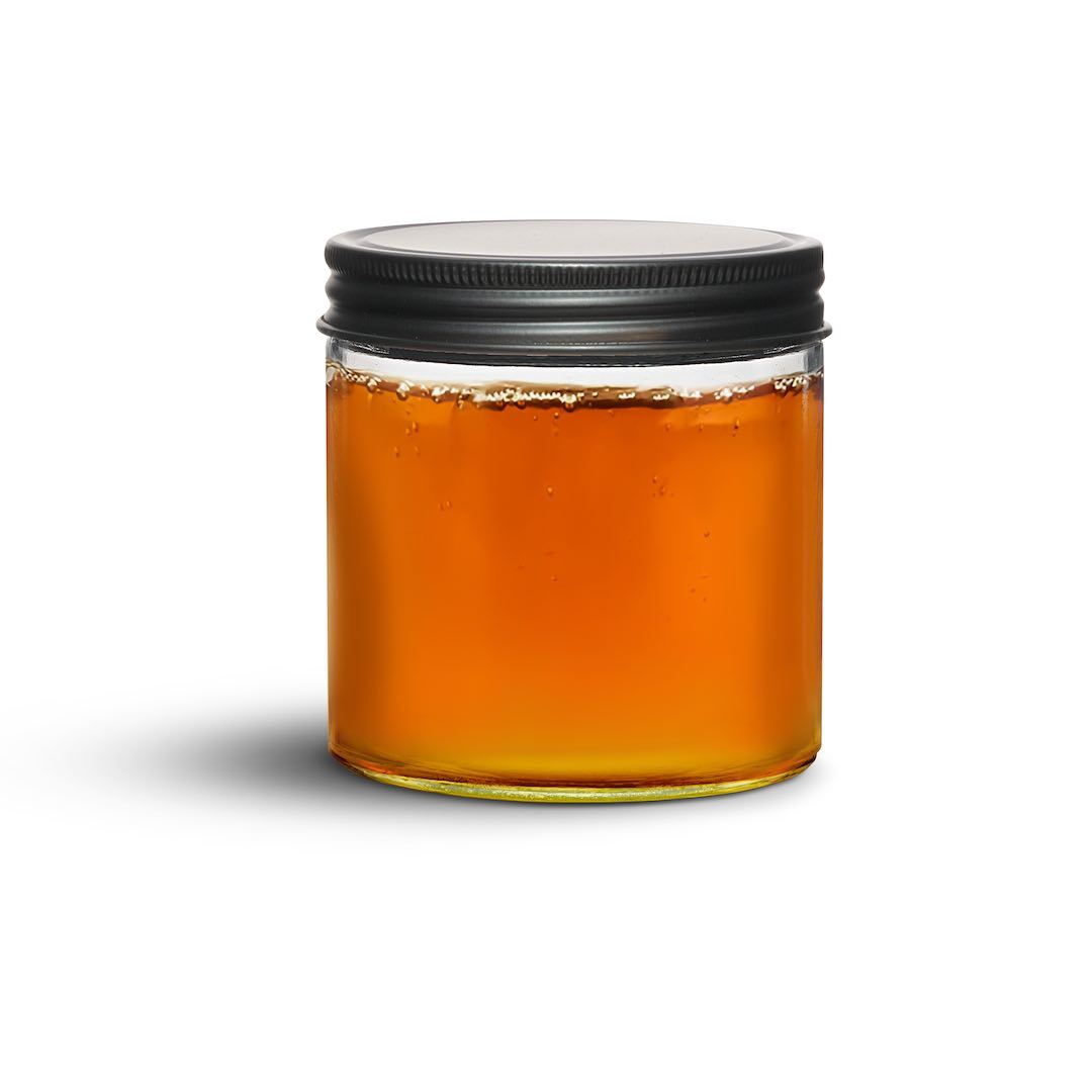 Calypso Glass Honey Jars