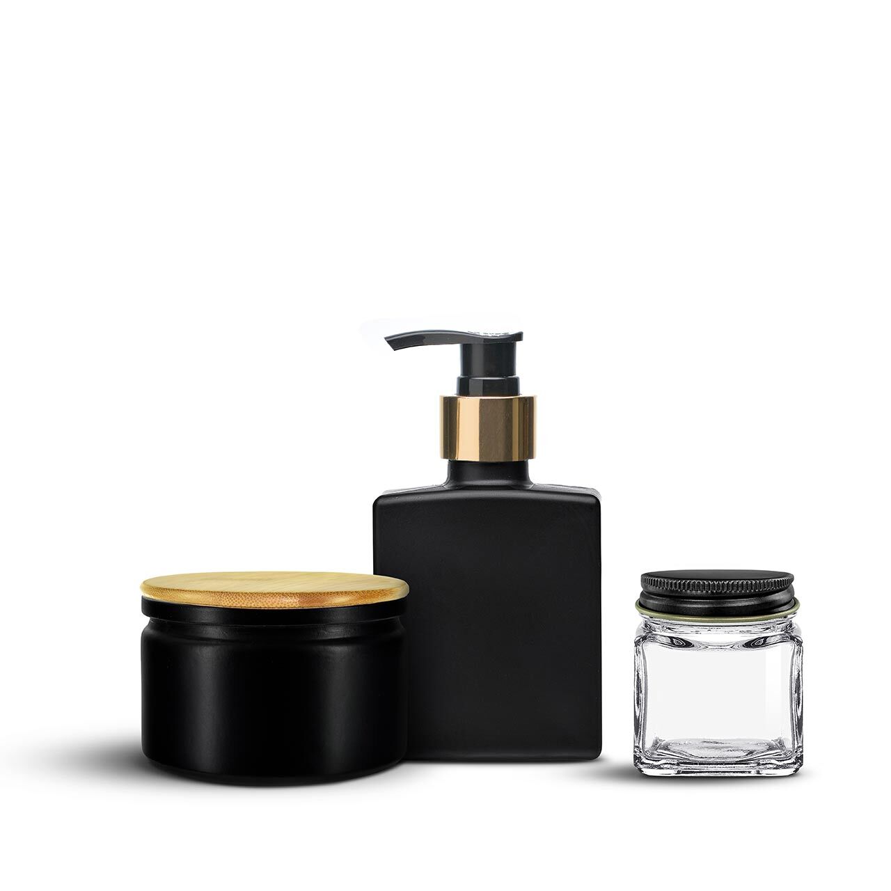 Glassnow Mens Grooming Containers