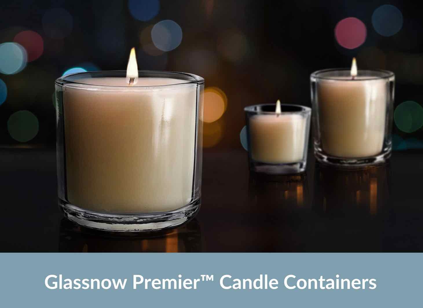 Glassnow Candle Containers | Elegant & Eco-friendly