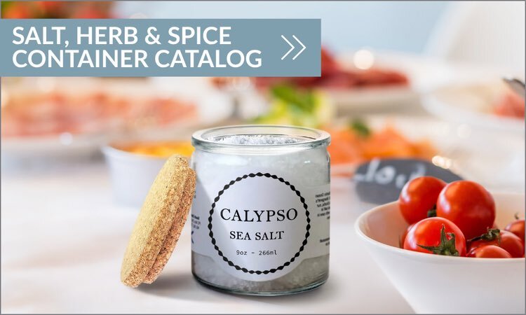 Glassnow Salt Herb and Spice Packaging Catalog