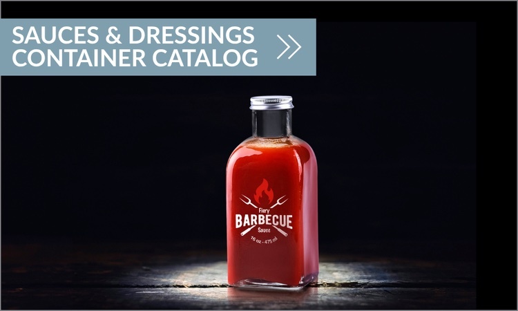 Glassnow Sauces and Dressings Packaging Catalog