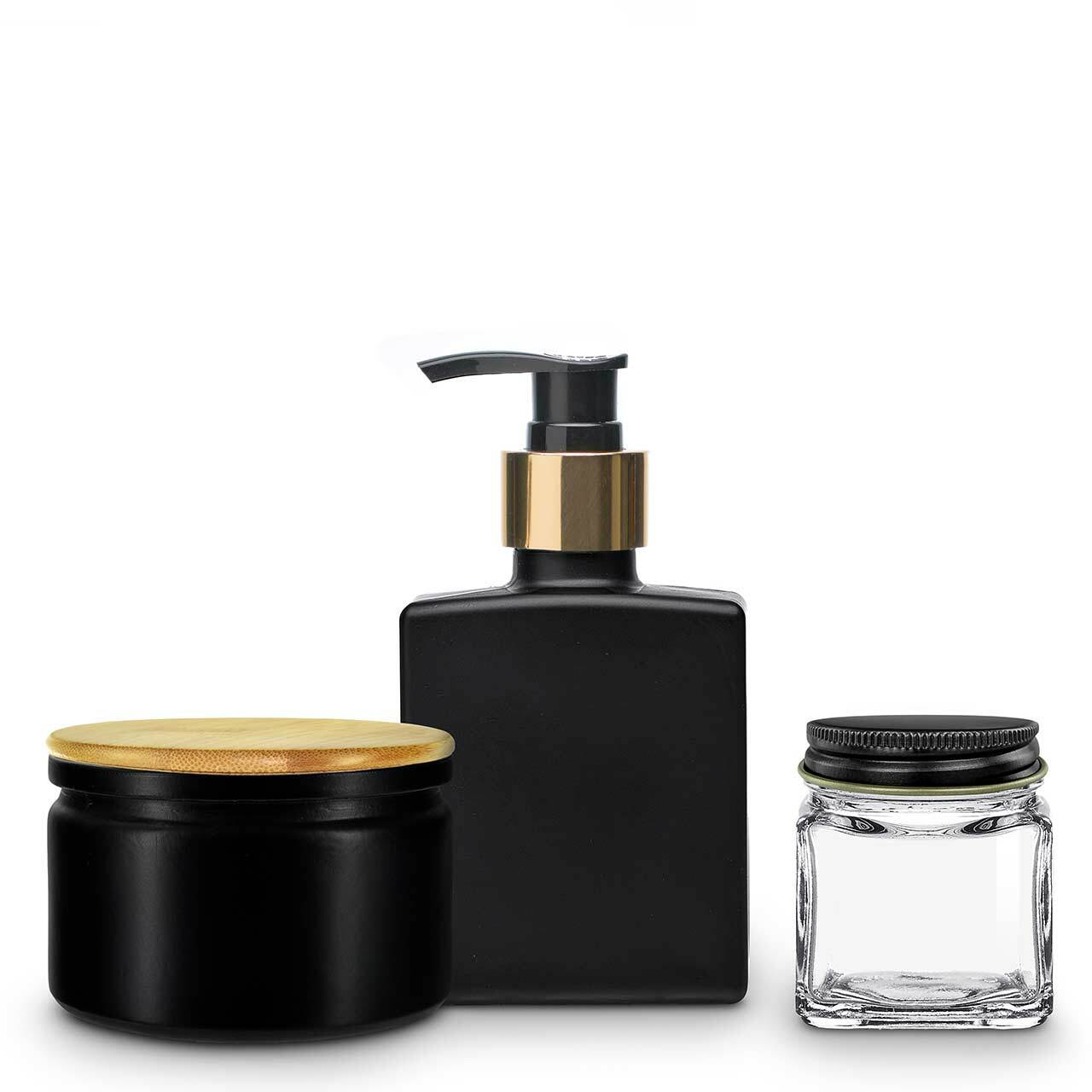Glassnow Mens Grooming Containers