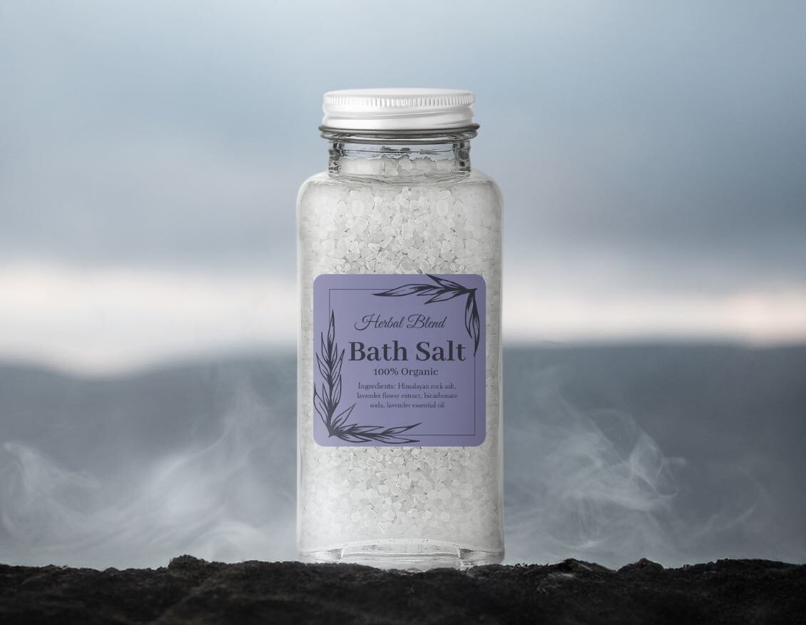 Orleans Square Bath Salt Jar