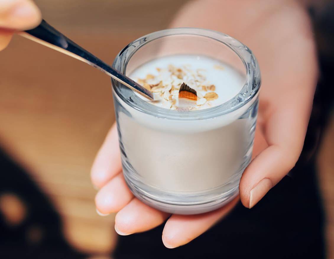 Premium thick-walled 8.5 oz candle container