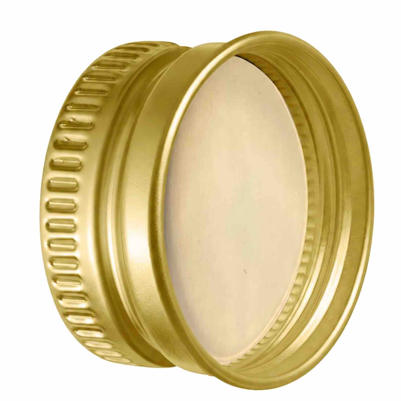 Underside of the 28-410 cap showing the silicone liner