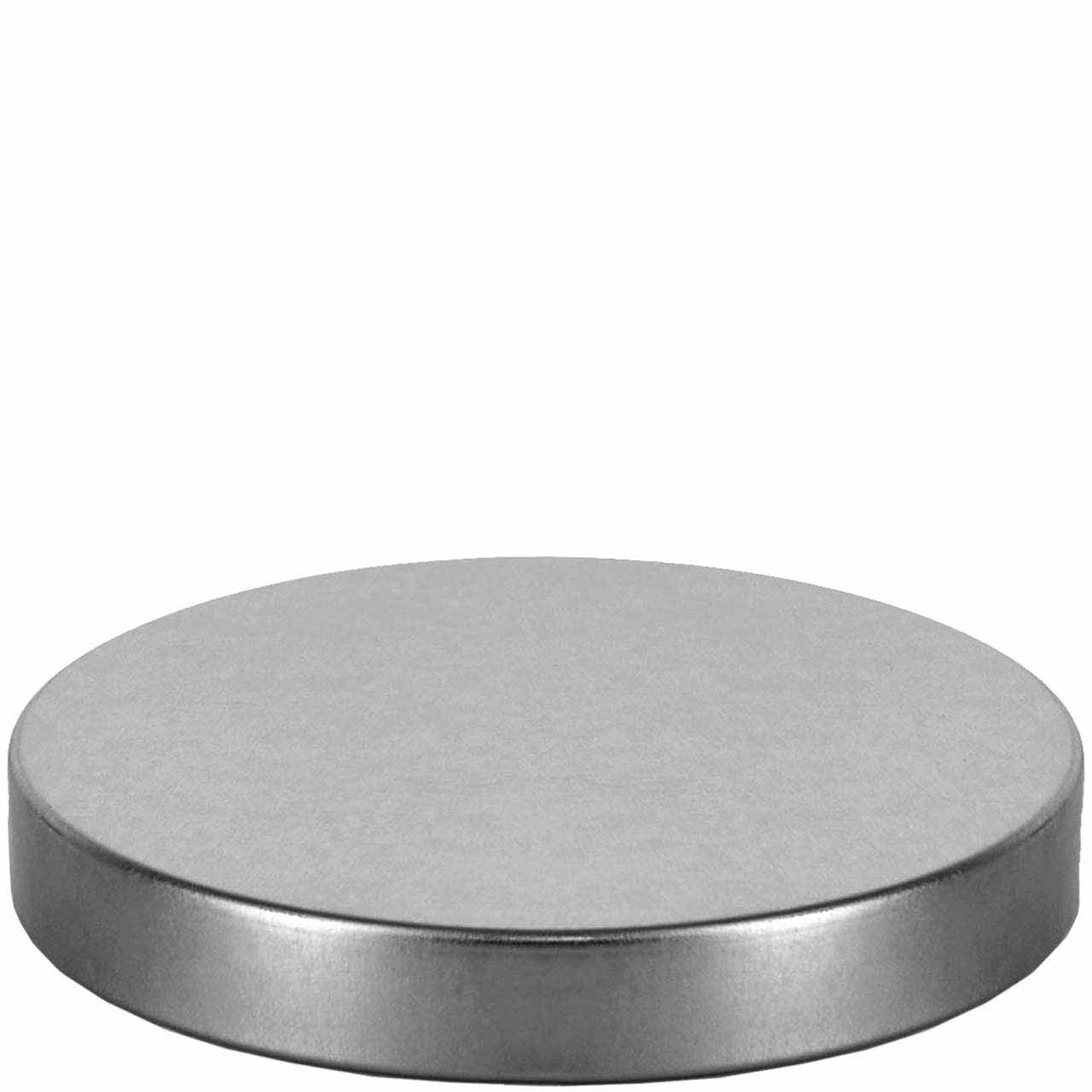 Silver Metal Cap For Wide Mouth Calypso Container | Glassnow