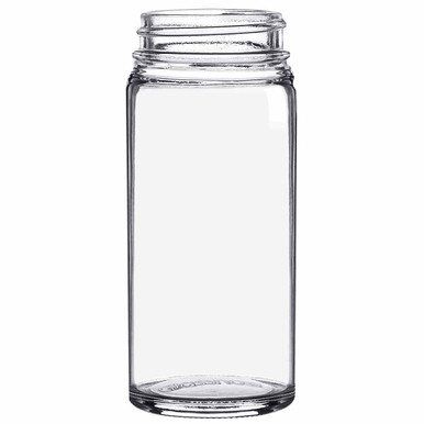 Clear Glass Spice Jar 3.4 oz - Candles4Less