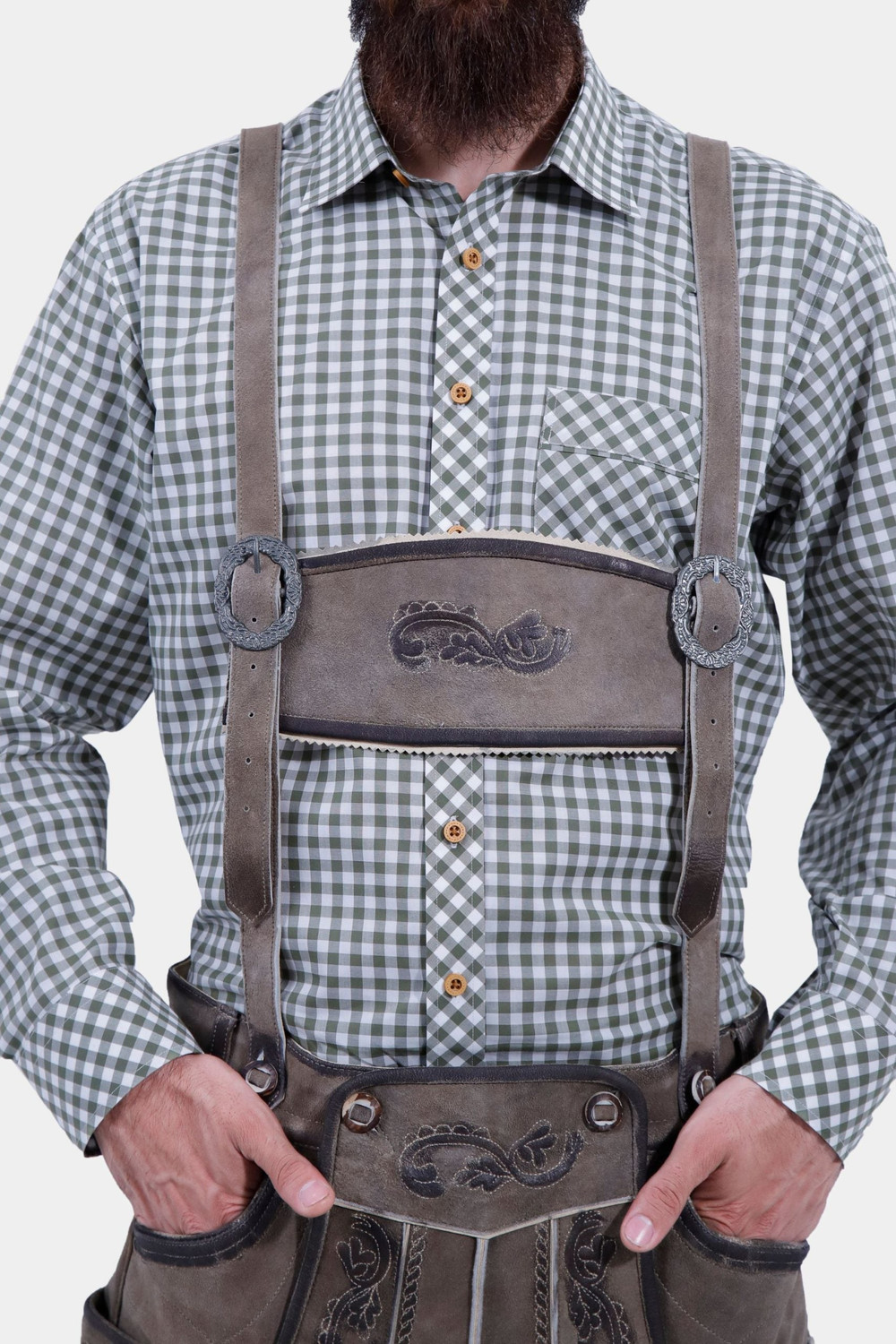 Bavarian Woodland German Oktoberfest Suspender