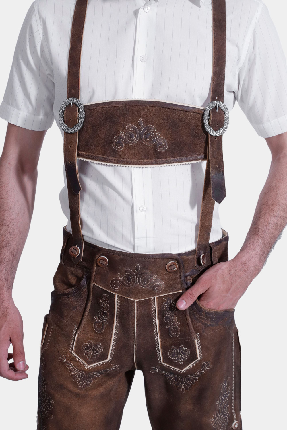 Hudson Valley Lederhosen Suspender