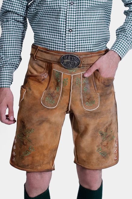 Bavarian Breeze Authentic Lederhosen Mens