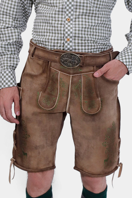 Thuringian Forest Dragons men's traditional lederhosen