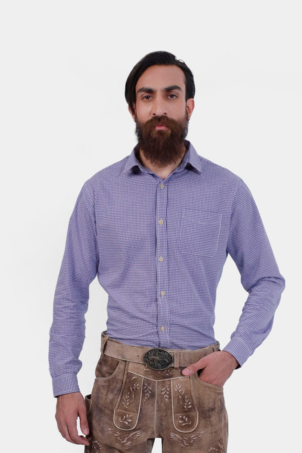 Christian Friedel Lederhosen Shirt