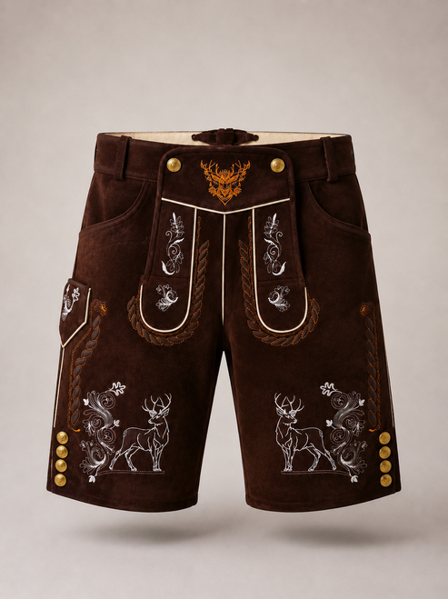 Werdenfels Brown Stag Lederhosen