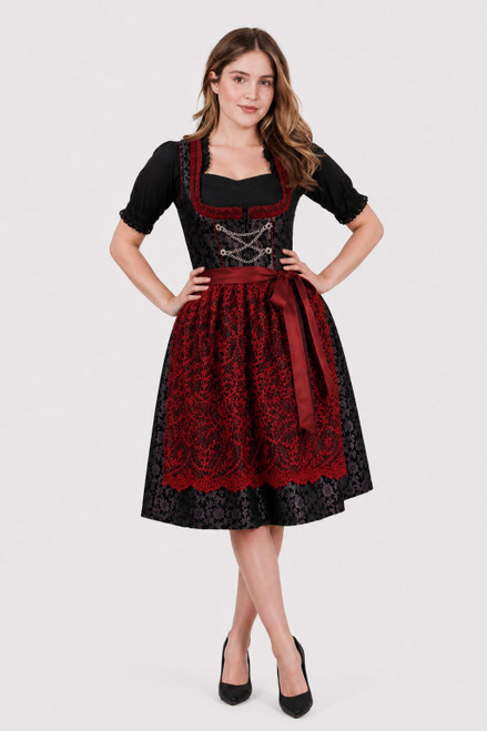 Black Mini Dirndl Kekilli