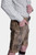 Closed side view of a man wearing Traditional Lederhosen Short in Marco Beige color