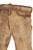 Back view of lederhosen shorts men with sturdy belt loops and a smooth finish, designed for durability and classic appeal. These lederhosen short shorts are perfect for both casual wear and traditional Oktoberfest gatherings
